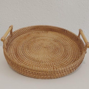 Bandeja Rattan 24 cm