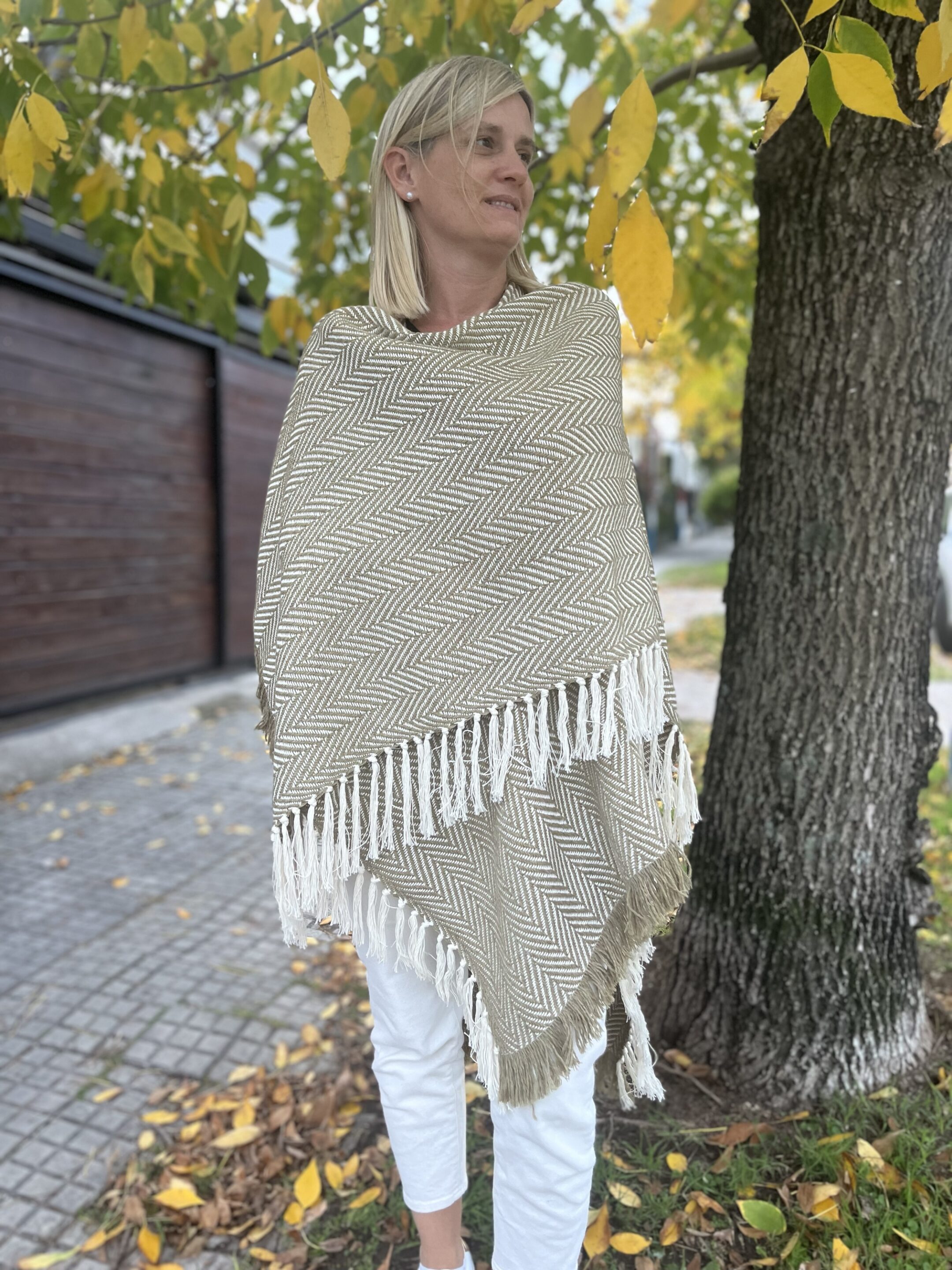 Ruana Clementine Natural