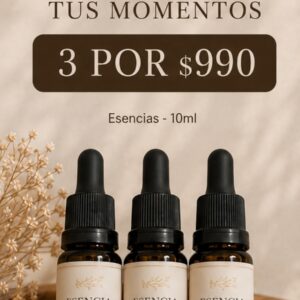 Pack x3 Esencias 10 ml