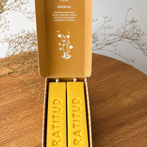 Velas de Miel Gratitud