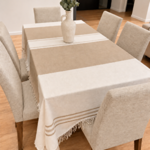 Mantel Beige mesa grande